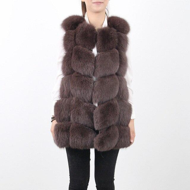 Plus Size Faux Fur Bubble Gilet - Sleeveless Luxury Long Gilet