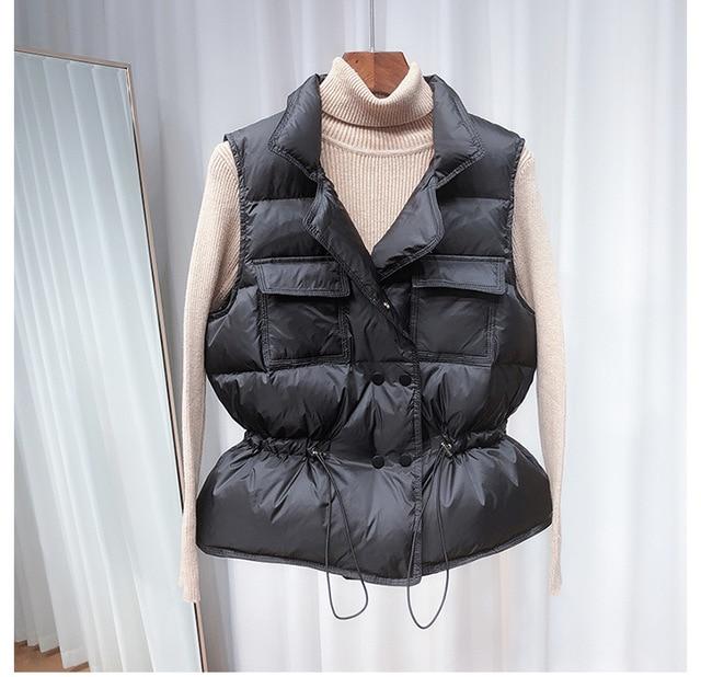 Lightweight Down Vest - Duck Down Down Padded Gilet