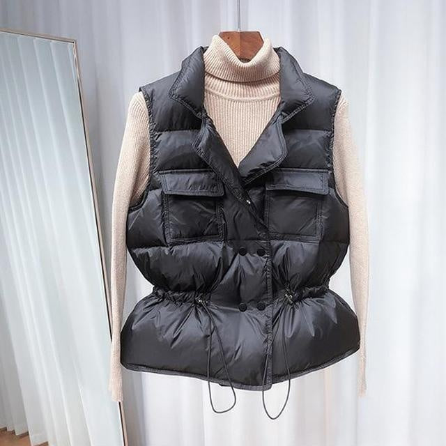 Lightweight Down Vest - Duck Down Down Padded Gilet