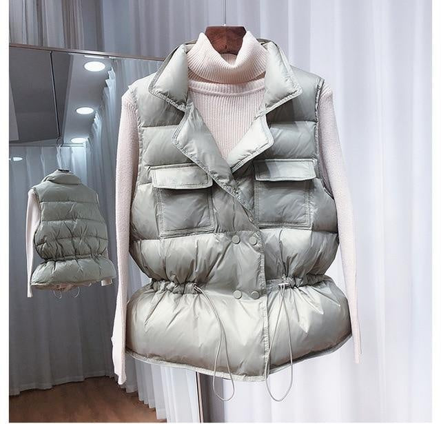 Lightweight Down Vest - Duck Down Down Padded Gilet