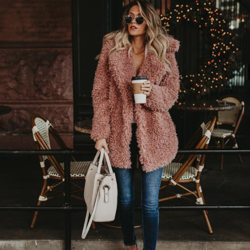 Oversized Fluffy Teddy Coat