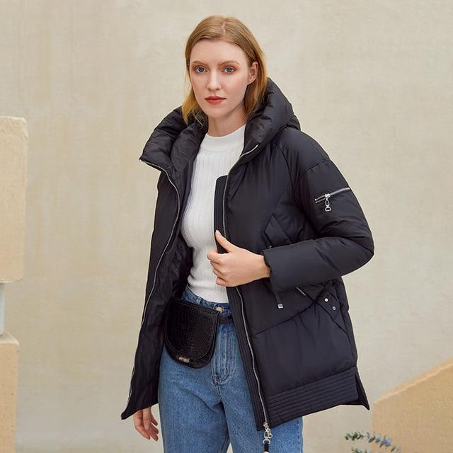 Trending Oversized Puffer Jacket With Hood