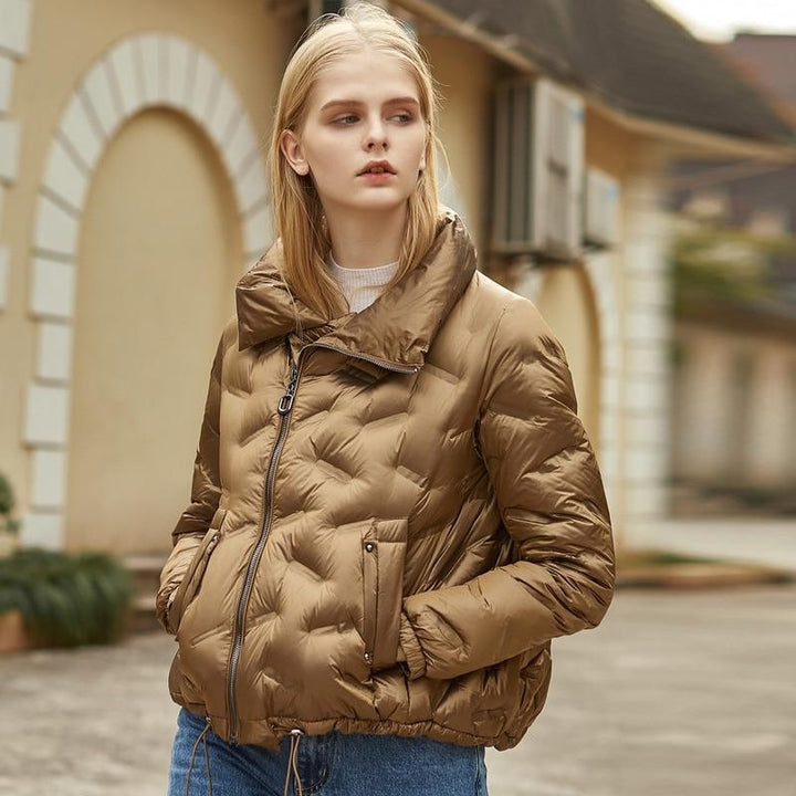Short Down Quilted Coat