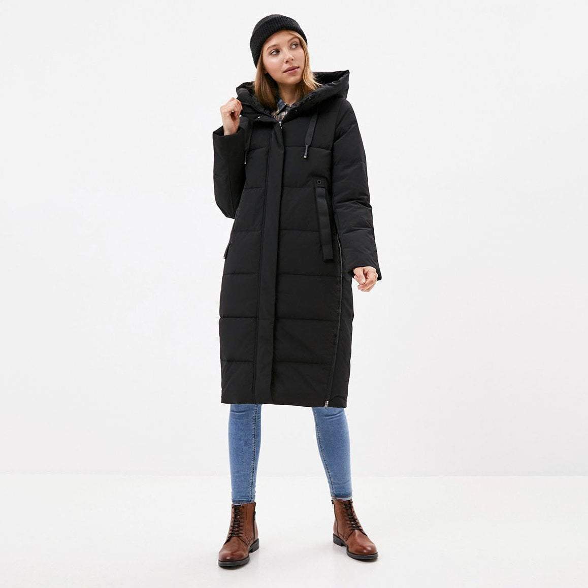 Parka imperméable avec poches et capuche - Manteau imperméable