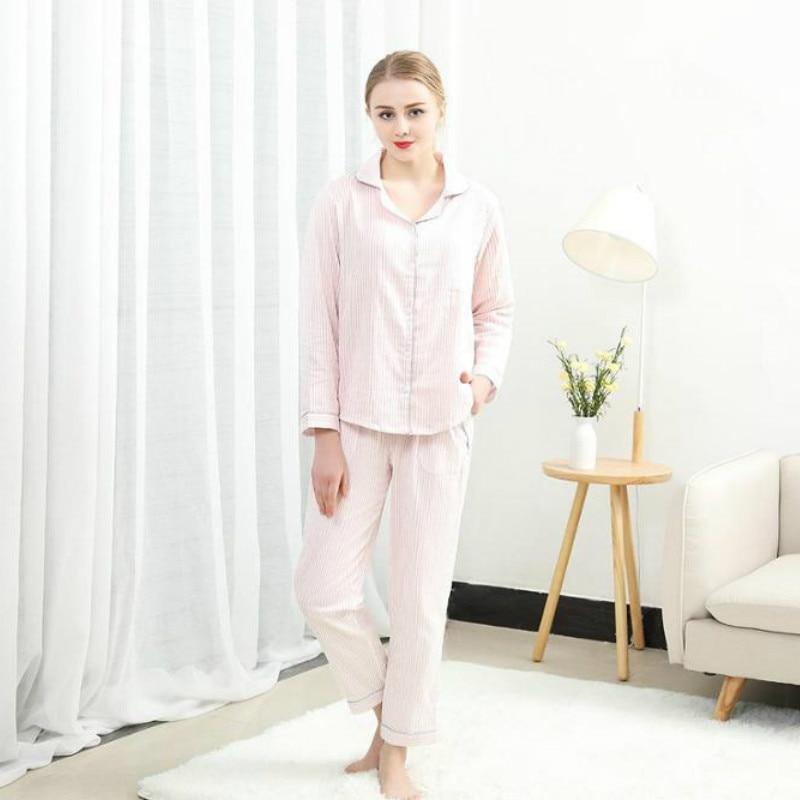 Cotton Long-sleeve and Trouser Pyjama Set