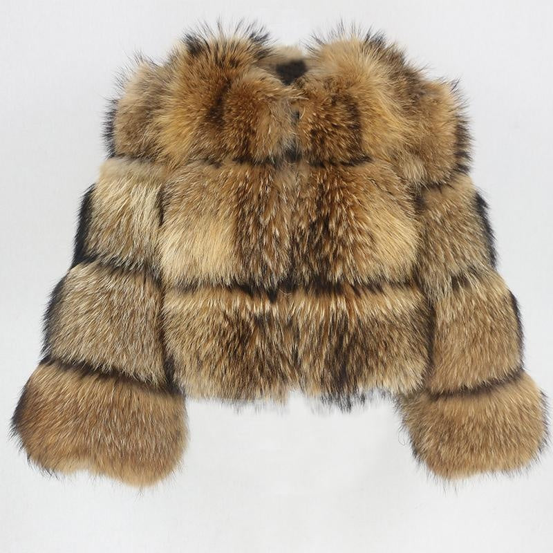 Faux Fur Coat - Winter Bubble Faux Fur Coat