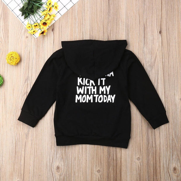 Kick it with My Mom Hoodie - MomyMall