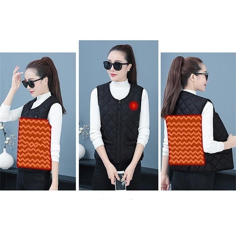 USB Heated Vest With Pockets