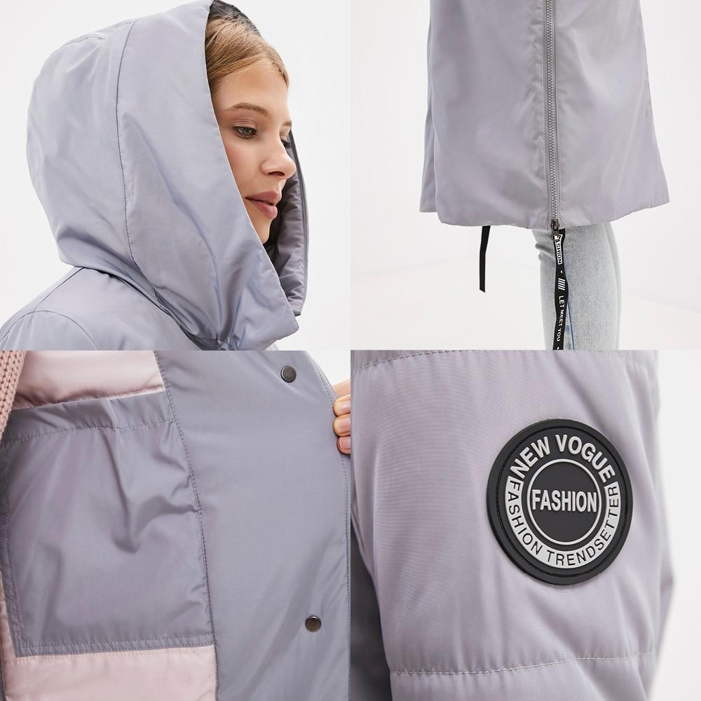 Knee Length Waterproof Coat With Side Zippers & Hood