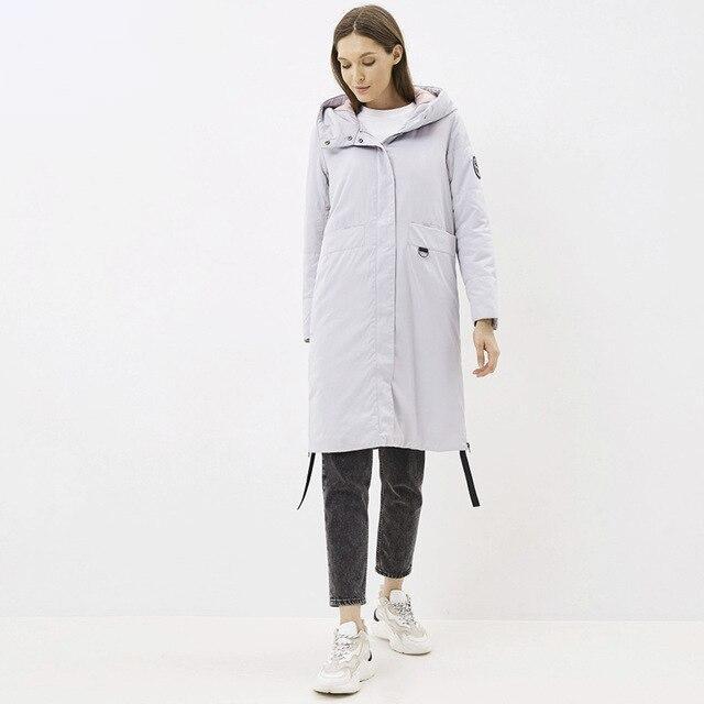 Knee Length Waterproof Coat With Side Zippers & Hood