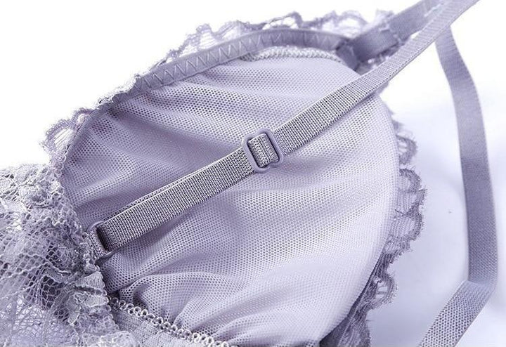 Lace Nightie With Underwear & Robe Set - MomyMall