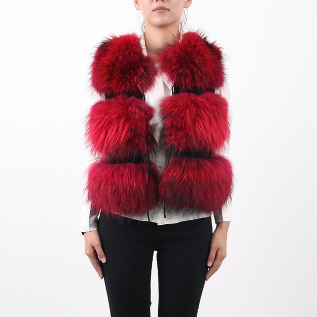 Luxury Bubble Faux Fur Vest