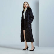 Extra Long Faux Fur Coat