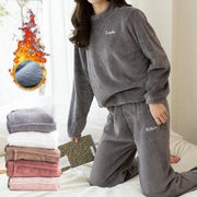 Soft Fleece 2 Piece Pyjama Set - MomyMall GREY / M