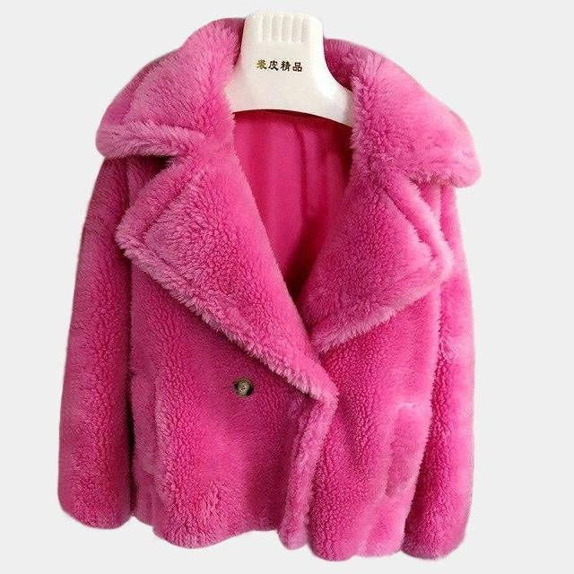 Faux Shearling Extra Thick Luxury Teddy Coat