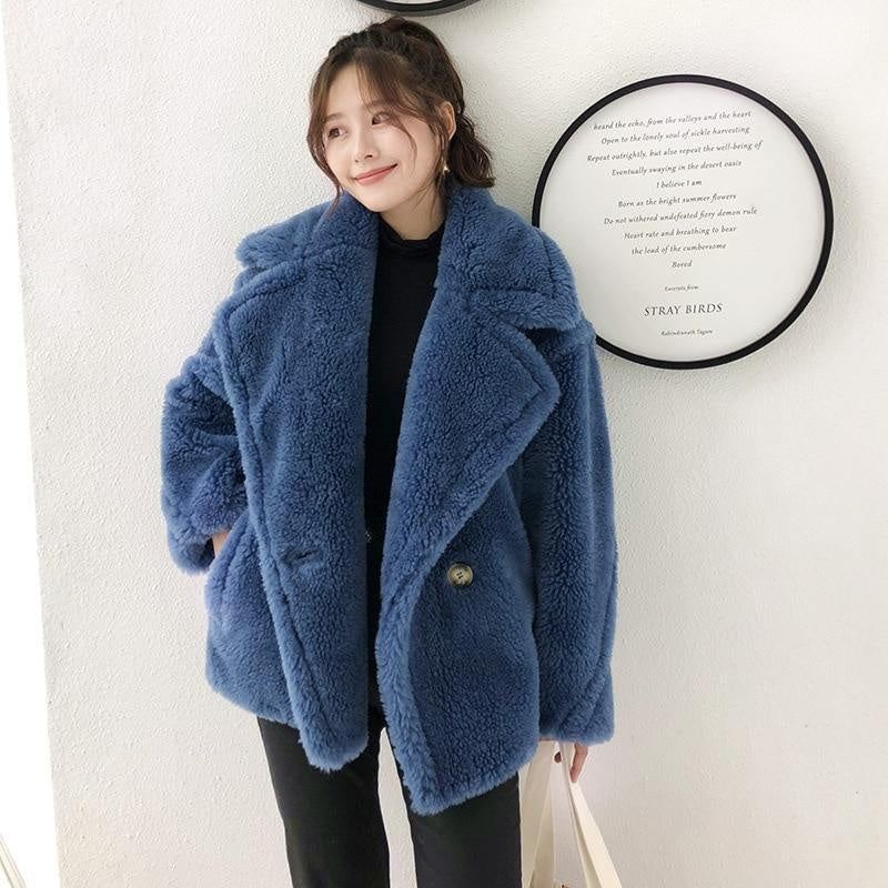 Faux Shearling Extra Thick Luxury Teddy Coat