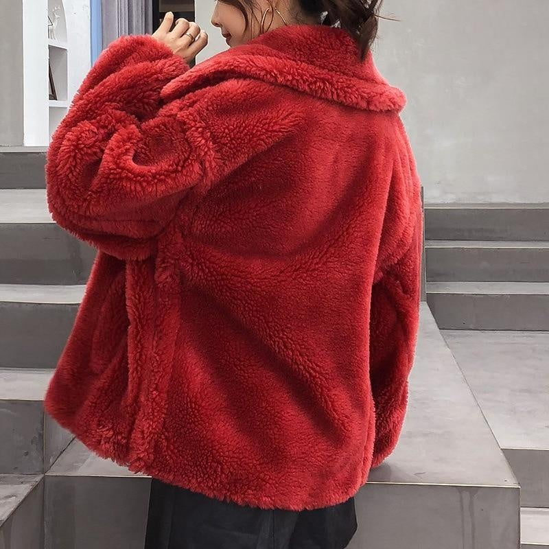 Faux Shearling Extra Thick Luxury Teddy Coat