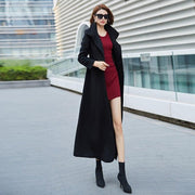 Double Breasted Maxi Wool Coat