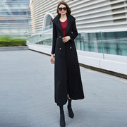 Double Breasted Maxi Wool Coat