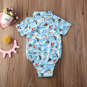 Boys Bow Tie Onesie (6 Patterns)