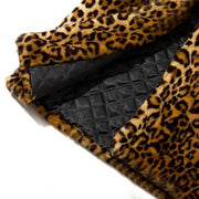 Leopard Print Teddy Coat