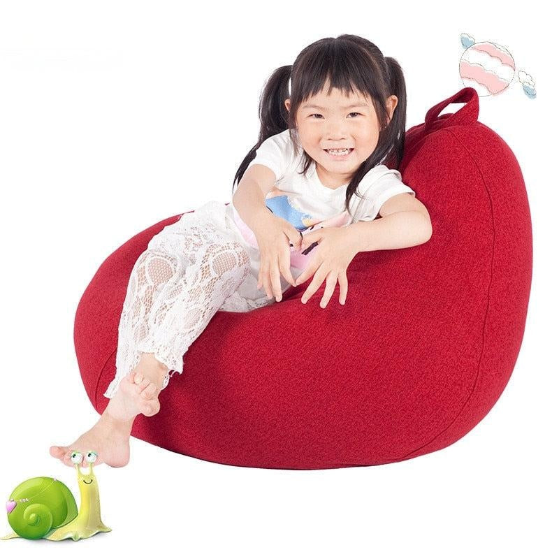 Solid Couch Kids Bean Bag - MomyMall