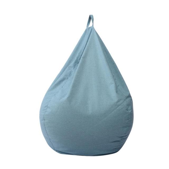 Solid Couch Kids Bean Bag - MomyMall Light Blue