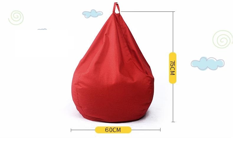 Solid Couch Kids Bean Bag - MomyMall