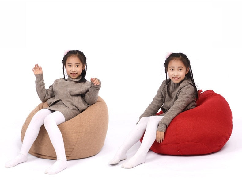 Solid Couch Kids Bean Bag - MomyMall