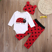 Ladybug Outfit with Hat - MomyMall Red Ladybug / 3-6 Mo