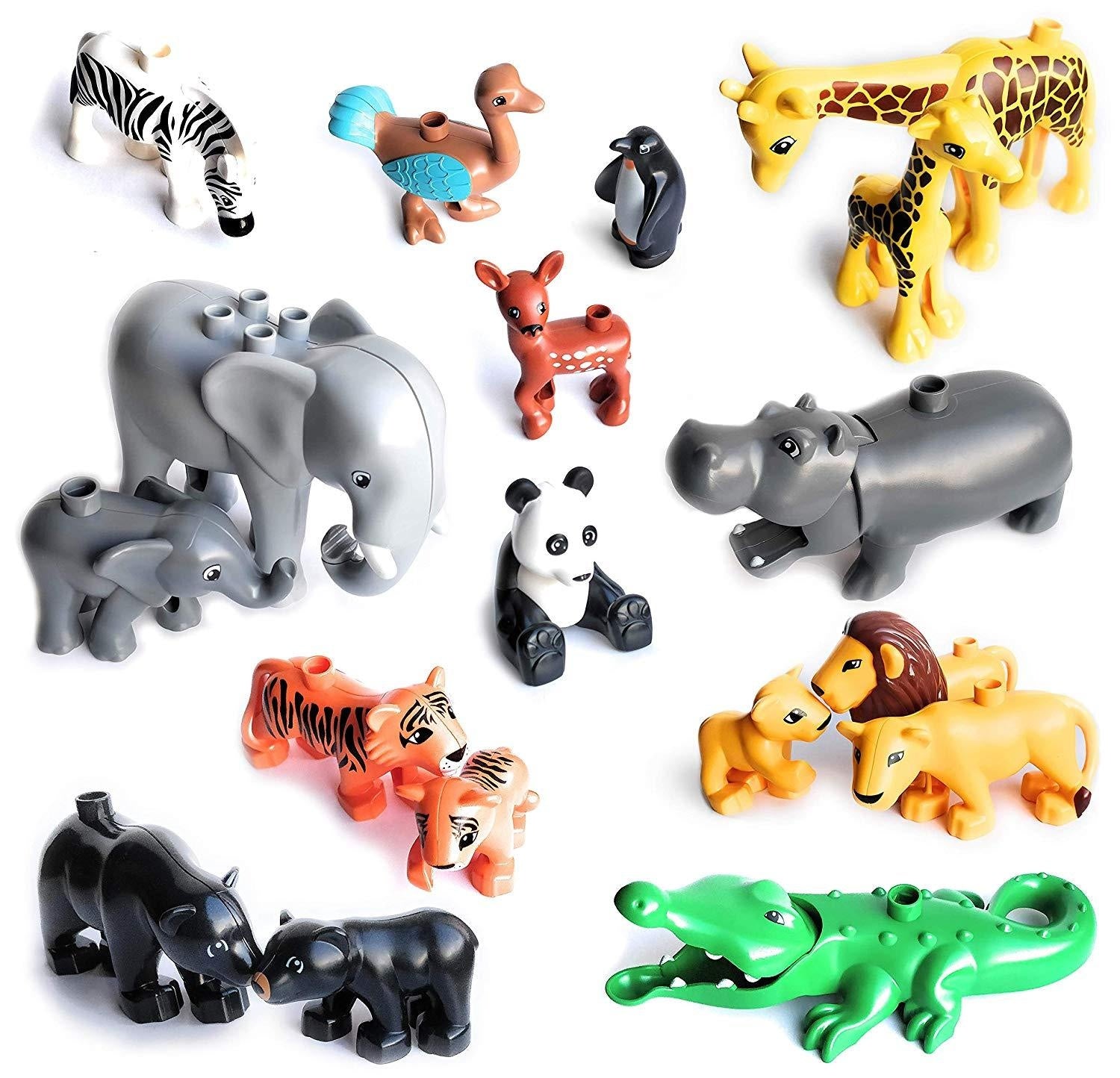 Building Blocks Animal Figure Toys - MomyMall