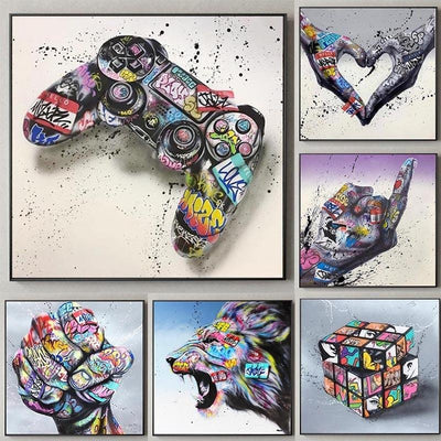 Graffiti Art Canvas - MomyMall