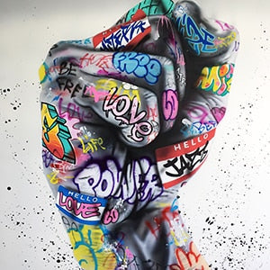 Graffiti Art Canvas - MomyMall