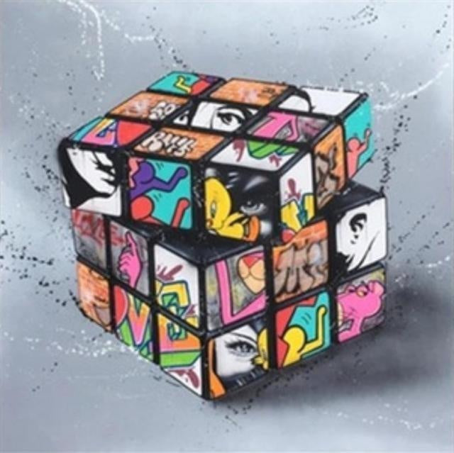 Graffiti Art Canvas - MomyMall 70x70cm Canvas (No Frame) / Rubiks