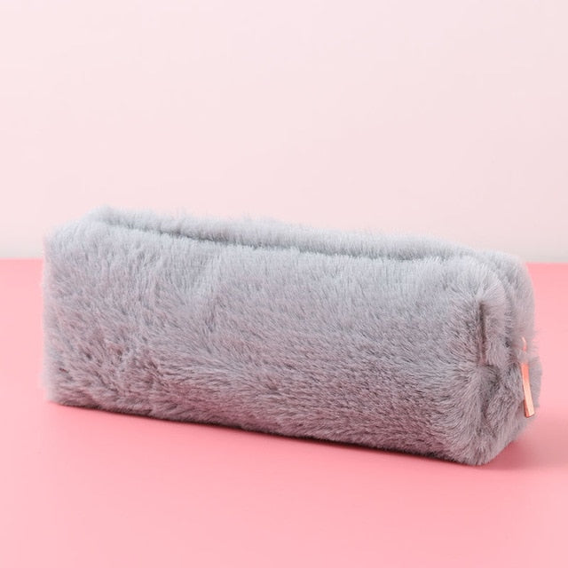 Plush Pencil Bag