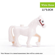 Building Blocks Animal Figure Toys - MomyMall White horse