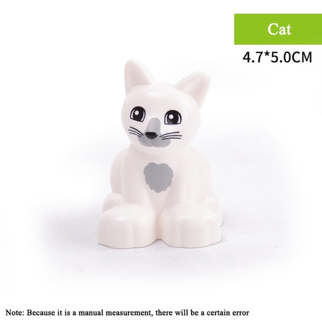 Building Blocks Animal Figure Toys - MomyMall Cat