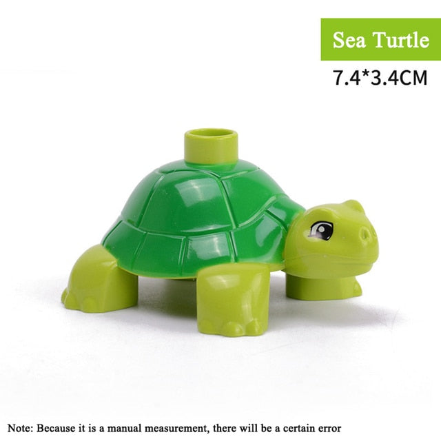 Building Blocks Animal Figure Toys - MomyMall Tortoise