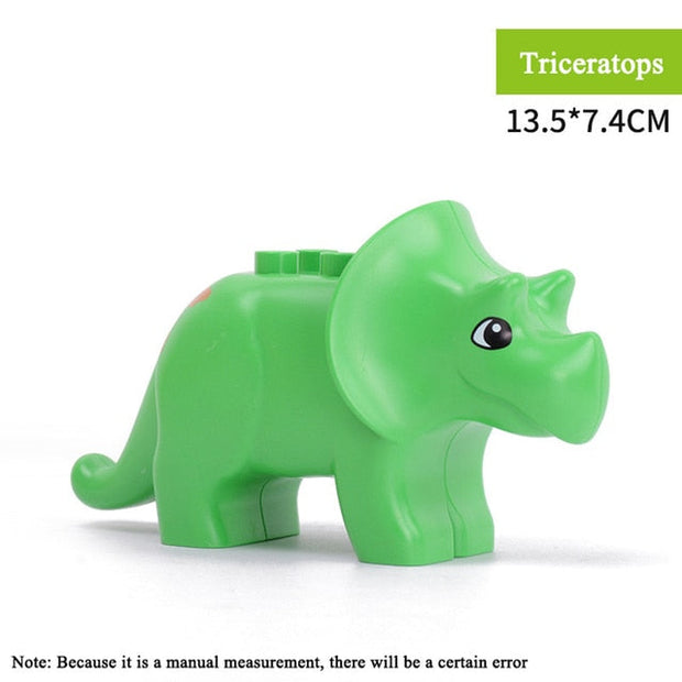 Building Blocks Animal Figure Toys - MomyMall Triceratops