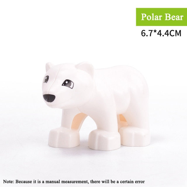 Building Blocks Animal Figure Toys - MomyMall Little polar bear