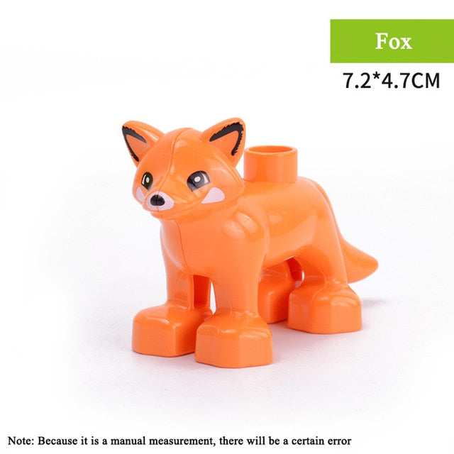 Building Blocks Animal Figure Toys - MomyMall Fox