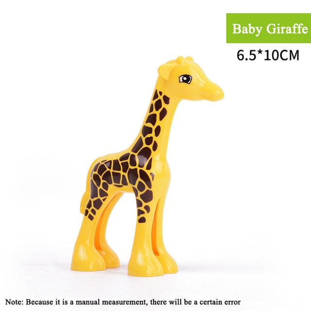 Building Blocks Animal Figure Toys - MomyMall Baby giraffe
