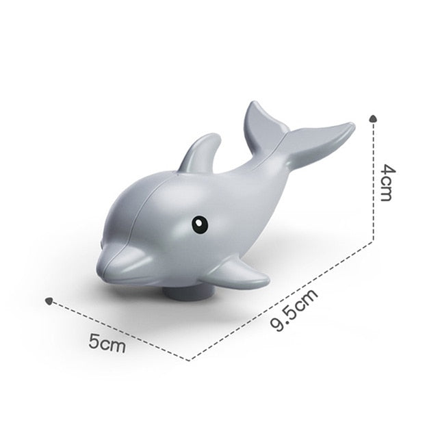 Building Blocks Animal Figure Toys - MomyMall Dolphin