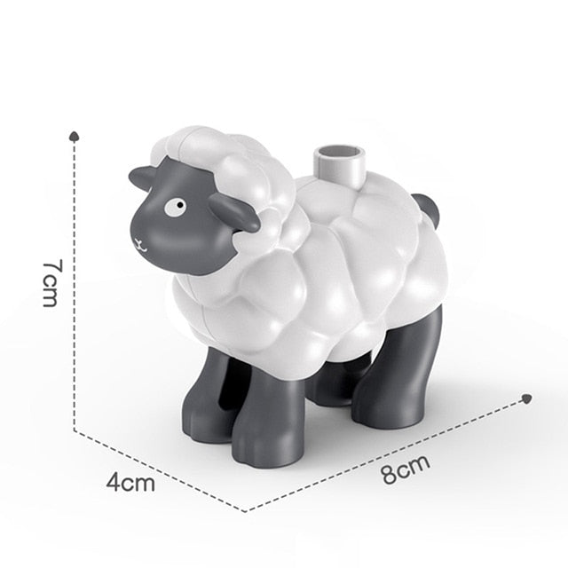 Building Blocks Animal Figure Toys - MomyMall Sheep