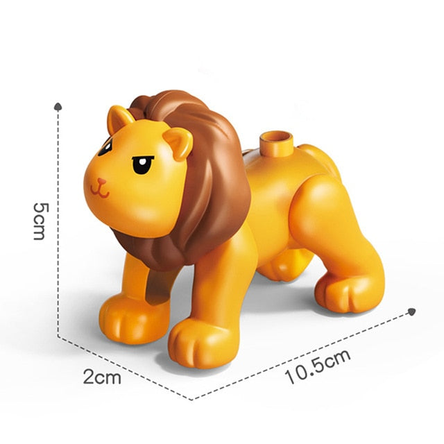Building Blocks Animal Figure Toys - MomyMall Lion 2