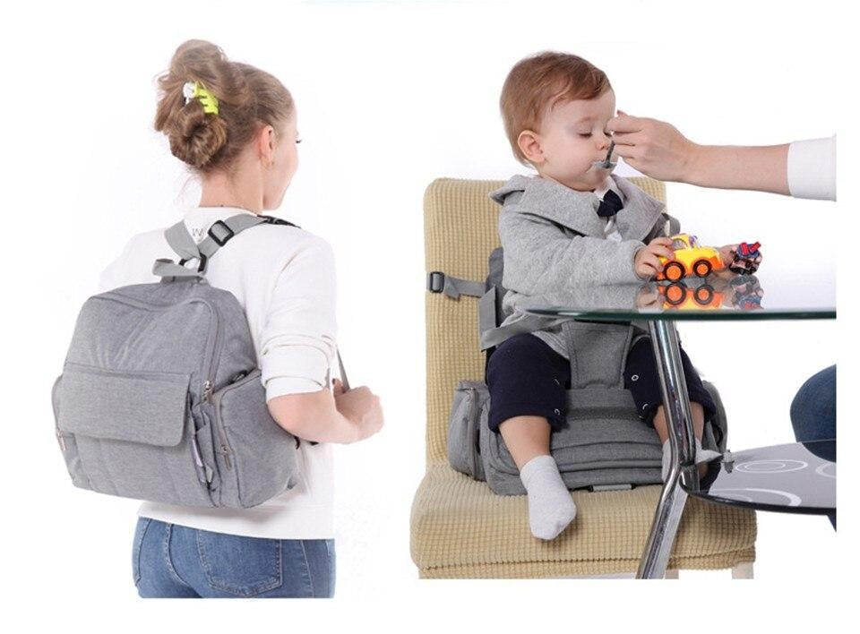 Multifunction Child Chair Diaper Bag