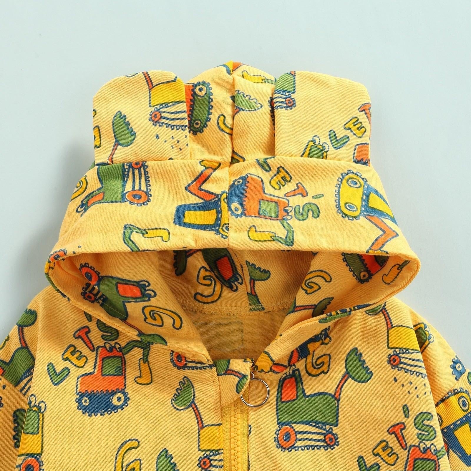 Let's Dig Hooded Jacket - MomyMall