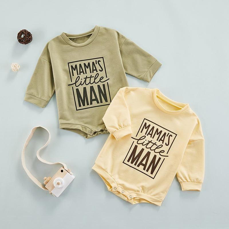 Mama's Little Man Onesie