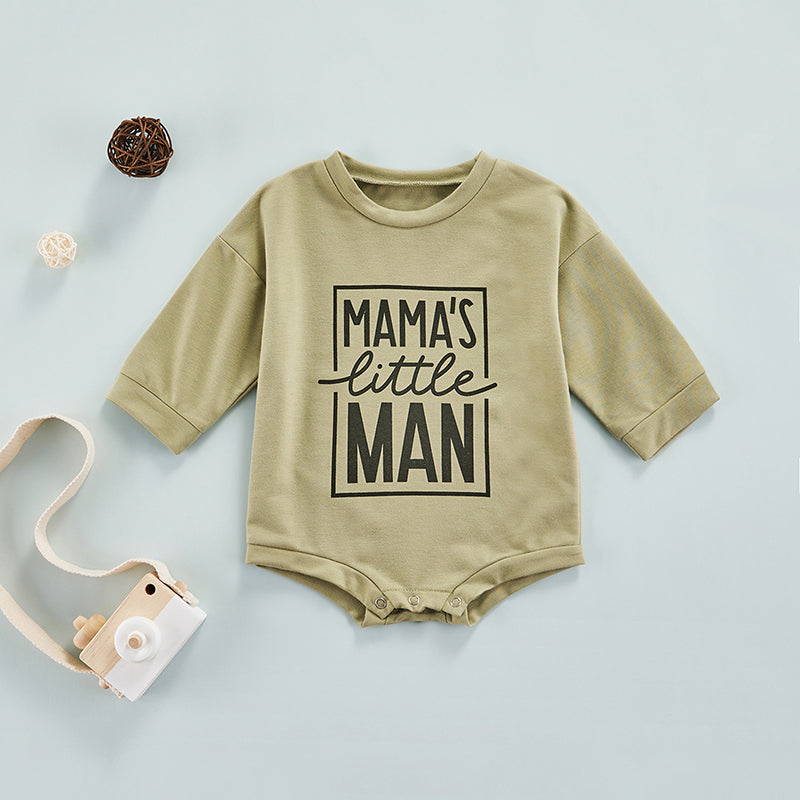 Mama's Little Man Onesie