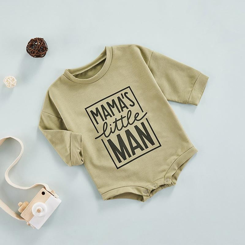 Mama's Little Man Onesie